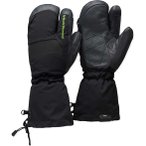 Black Diamond Alpine 3-Finger Fäustlinge Unisex ( Schwarz L)