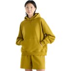 New Balance Athletics French Terry Damen Hoodie ( Hellbraun L)