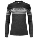 Aclima - Women's Marius Crewneck - Merinounterwäsche Gr XXL schwarz/grau