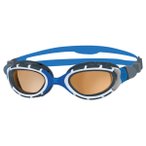 Zoggs - Predator Flex Polarized Ultra - Schwimmbrille Gr Small blau/grau