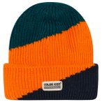 Color Kids - Kid's Beanie - Mütze Gr 54 cm orange