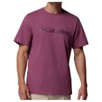 Columbia - CSC Basic Logo Tee - T-Shirt Gr L lila