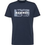 MAMMUT Herren Shirt Trovat T-Shirt Logo, Größe XXL in Blau
