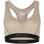 Super.Natural Tundra220 Semplice Sport BH Damen  Sport-BHs beige Größe XS   Ha