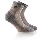 Rohner - Copper Allsport Quarter - Multifunktionssocken 36-38 grau