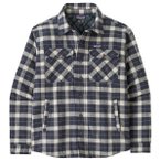 Patagonia - Lightweight Insulated Fjord Flannel Shirt - Freizeitjacke Gr XS grau