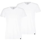PUMA Herren T-Shirts, 2er Pack - V-Neck Tee 2P, V-Ausschnitt, Regular Fit, Baumw