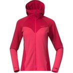 Bergans Tind Merino   Damen  Fleecejacke pink Größe M Trekking  Elastisch Meri