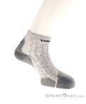 Therm-ic Outdoor Light Linen Ankle Wandersocken-Grau-39-41