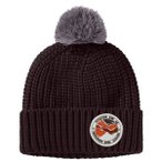 Jack Wolfskin - Kid's Pompom Badge Beanie - Mütze Gr S - 48 - 51 cm schwarz