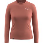 Salewa Puez Dry  Damen  Longsleeves braun Größe XL Trekking  Hautfreundlich Ly