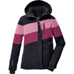 KILLTEC Kinder Funktionsjacke KSW 197 GRLS SKI JCKT, Größe 128 in Schwarz