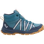 Jack Wolfskin Wild Hike Texapore Mid  Kinder  Wanderschuhe blau Größe 39 Campi