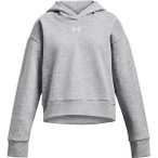 UNDER ARMOUR Kinder Kapuzensweat UA RIVAL FLEECE CROP HOODIE, Größe S in Silbe