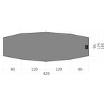 Tatonka Floor Sheet LT Rokua 2 - Zeltunterlage uni