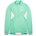 Bergans Inner:Pure Merino Half Zip  Damen  Langarm Unterhemden gruen Größe XL 