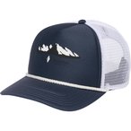 Black Diamond Flat Bill Trucker Cap  Basecaps blau Größe ONE SIZE Lifestyle
