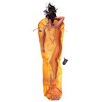 Cocoon MummyLiner Silk Schlafsack  Hüttenschlafsäcke & Inlets orange Größe M