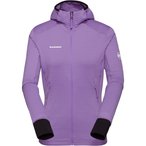 Mammut Taiss Light ML   Damen  Fleecejacke lila Größe S Trekking  Elastisch