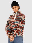Blue Tomato Mountainscape Fleece Pullover peach waves Gr. XS