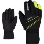ZIENER Herren Handschuhe GUNAR GTX glove ski alpine, Größe 9 in Gelb