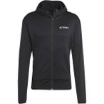 ADIDAS Herren Jacke TERREX XPERIOR LIGHT HOODED FLEECE, Größe S in Schwarz