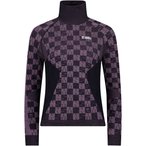 Mons Royale Ascender Merino Seamless Mock  Damen  Langarm Unterhemden lila Grö�