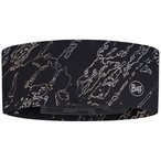 Buff Coolnet UV Wide   Stirnbänder schwarz Größe ONE SIZE Trailrunning | Lauf