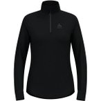 ODLO Damen Rolli Mid layer 1/2 zip BERRA, Größe L in Schwarz