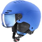 Uvex Kinder Rocket Visierhelm (Größe 54-58CM, blau)