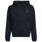 adidas - Kid's Z.N.E.Full Zip - Sweat- & Trainingsjacke Gr 128 schwarz
