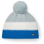 Eisbär - Kid's Star Pompon Mütze Gr 55 cm - 7-8 Years grau