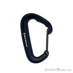 Black Diamond MiniWire Schnappkarabiner-Schwarz-One Size