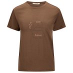 Aclima - Women's Lightwool 140 Tee Kettle - Merinoshirt Gr XS dark earth