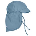 Huttelihut - Kid's Sun Hat Solid UV60 - Cap Gr 44 cm - 3-6 Months türkis/blau