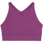 PUMA Damen BH SHAPELUXE HIGH NECK BRA - MID, Größe S in Lila