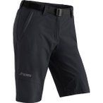 MAIER SPORTS Damen Bermuda Lawa Da-Bermuda long el., Größe 38 in Schwarz