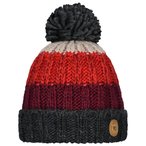 Barts - Kid's Wilhelm Beanie Boys - Mütze Gr 55 cm rot/schwarz