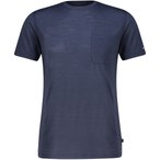 Bergzeit Basics Meru Laholm  Herren  T-Shirts blau Größe S Lifestyle  Hautfreu