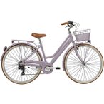 ADRIATICA Cityfahrrad 28 Zoll RETRO Lady malve, Größe 45cm in Pink