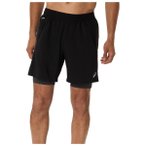 Asics - Road 2-n-1 7'' Short - Laufshorts Gr XXL schwarz