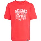 adidas Football Graphic  Kinder  T-Shirts rot Größe 98 Lifestyle  Widerstandsf