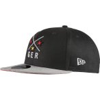 NEW ERA Herren Cap Cross G.E.R. World Cup, Größe M-L in Schwarz