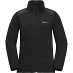 JACK WOLFSKIN Damen Unterjacke KAMMWEG PILE FZ W, Größe S in Grau