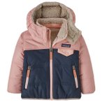 Patagonia - Baby Reversible Tribbles Hoody - Winterjacke Gr 3-6 Months blau