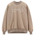 CMP - Sweater with Logo - Pullover Gr S beige