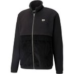 PUMA Herren Sweatshirt Downtown Cord PF Mix Jacke, Größe S in Schwarz