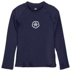 Color Kids - Kid's T-Shirt L/S Solid - Lycra Gr 92 blau