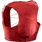 SALOMON Rucksack ADV SKIN 5 SET GOJI BERRY/EBONY, Größe L in Rot