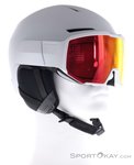 Salomon Osmo Sigma Skihelm mit Visier-Weiss-M